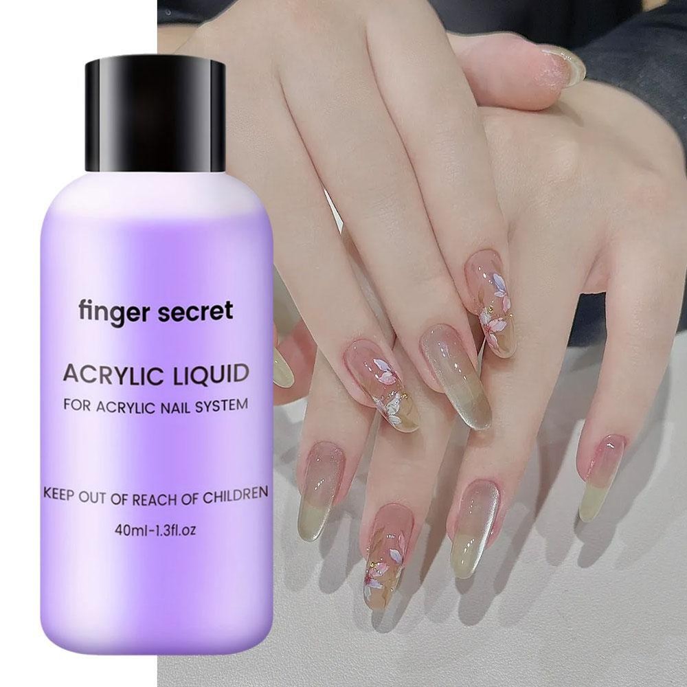 40ml Acrylic Liquid Monomer Crystal Nail Art Nail Extension Carving Liquid'