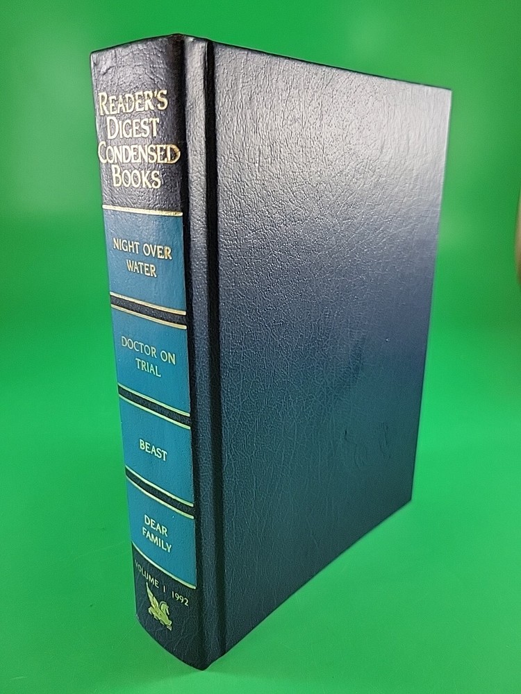 Reader's Digest Condensed Books Volume 1 1992