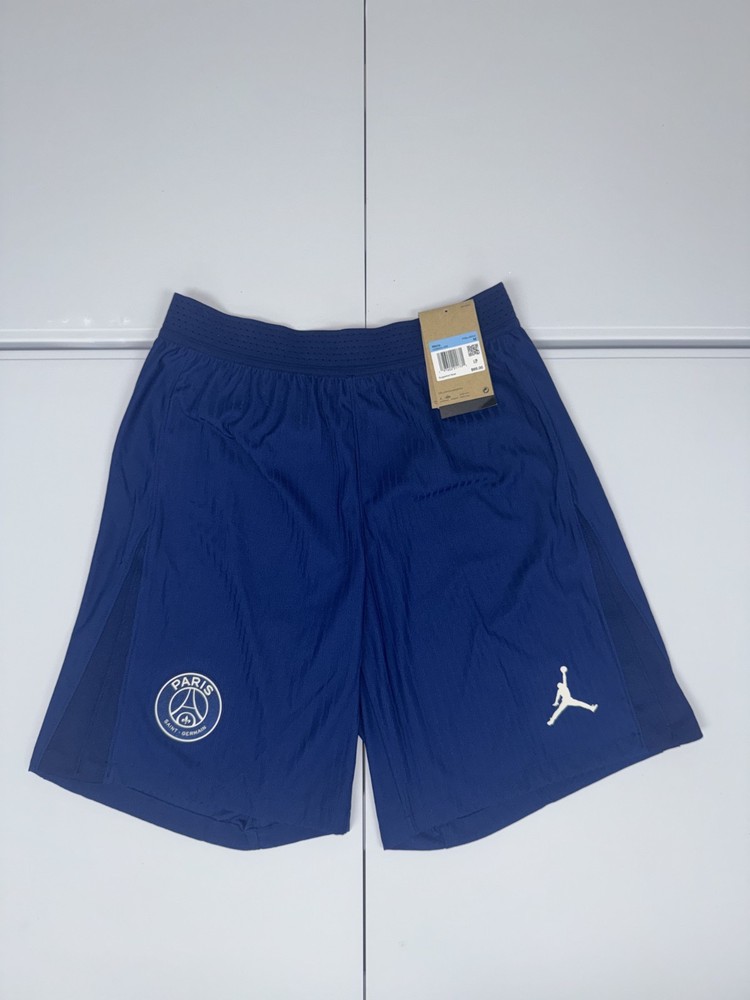 Nike Jordan Dri-FIT ADV Soccer Football PSG Shorts Blue HQ6634-492 Mens Sz M