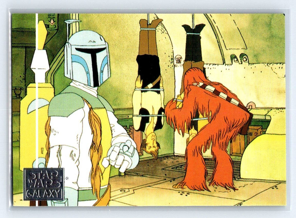 BOBA FETT STAR WARS HOLIDAY SPECIAL 1993 Star Wars Galaxy Factory Set #20 C2