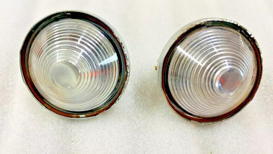 FITS WILLYS JEEP GPW MB CJ3A CJ3B CJ2A M38 M35 PARKING/TURN SIGNAL CLEAR LIGHT