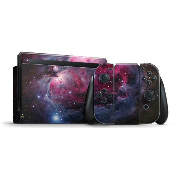 Space Nintendo Switch Bundle Skin - The Orion Nebula Pink