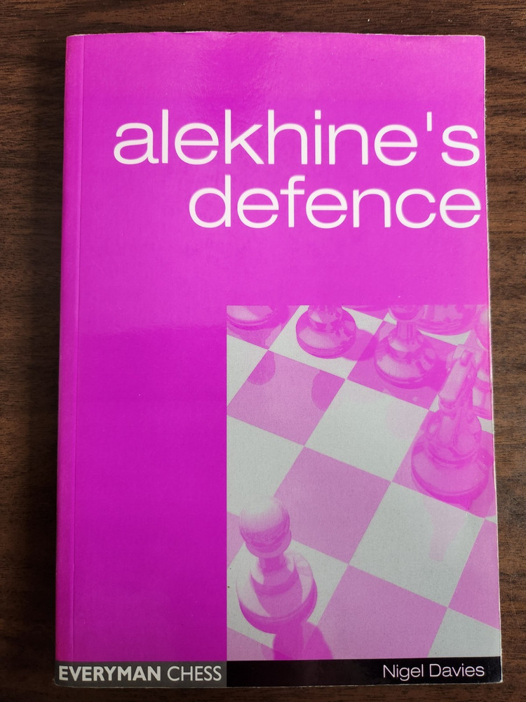 chess opening Alekhine Defence  games analyzed explained fragments paperback