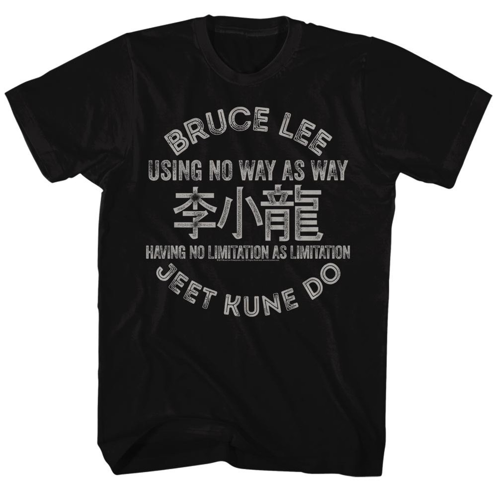 Bruce Lee Jeet Kune Do Using No Way As Way Men's T Shirt MED