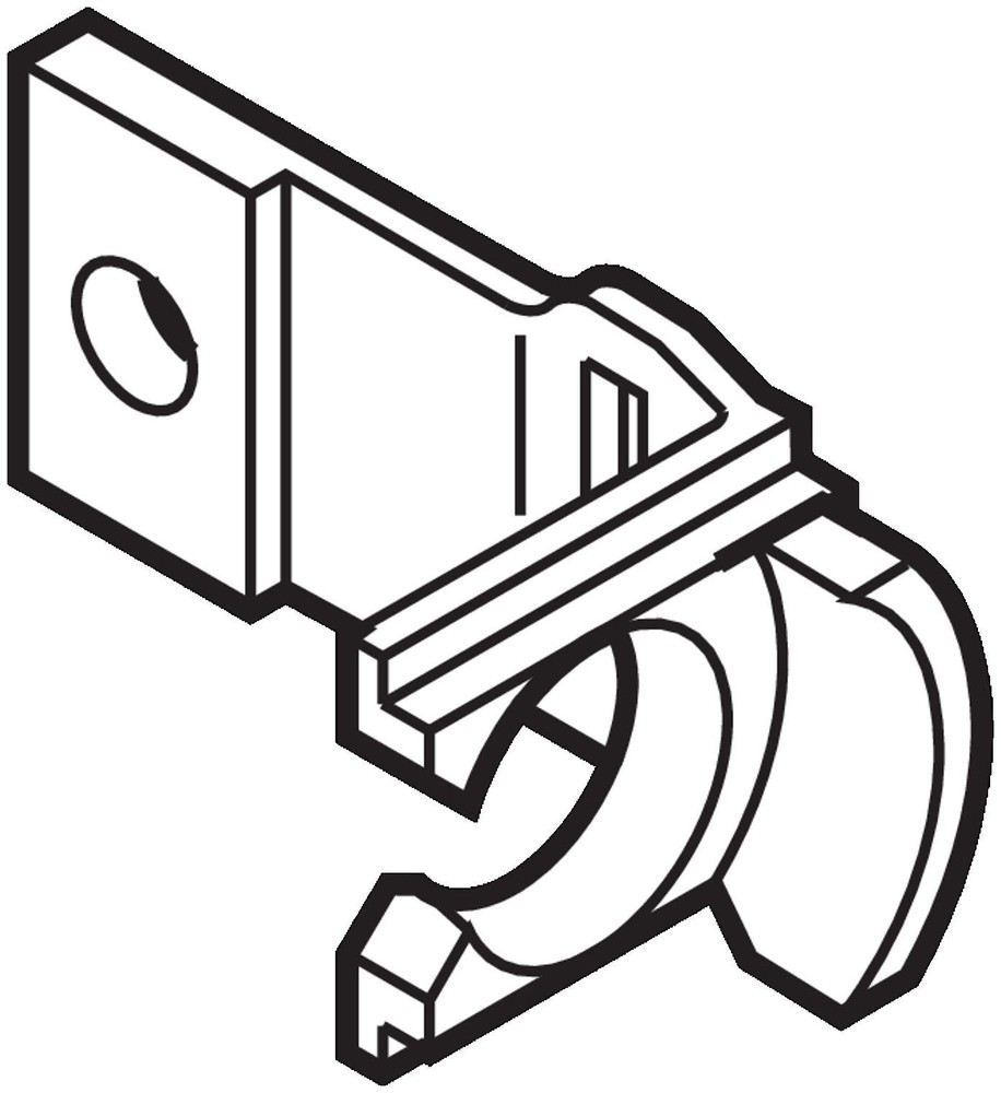 Blum 298.3210.01 Metabox 1.5 mm Screw On Drawer Front Posi Stop - Natural