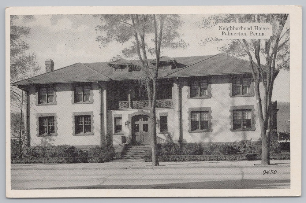State View~Neighborhood House In Palmerton Pennsylvania~Vintage Postcard