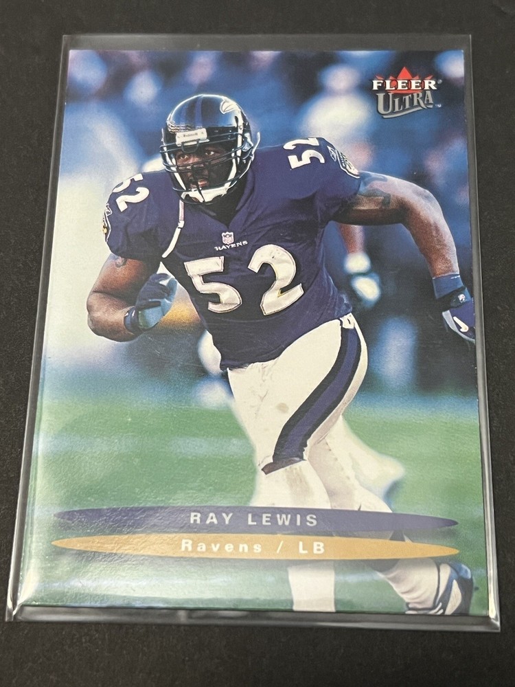 2003 Ultra Football Card #143 Ray Lewis RAVENS NFL