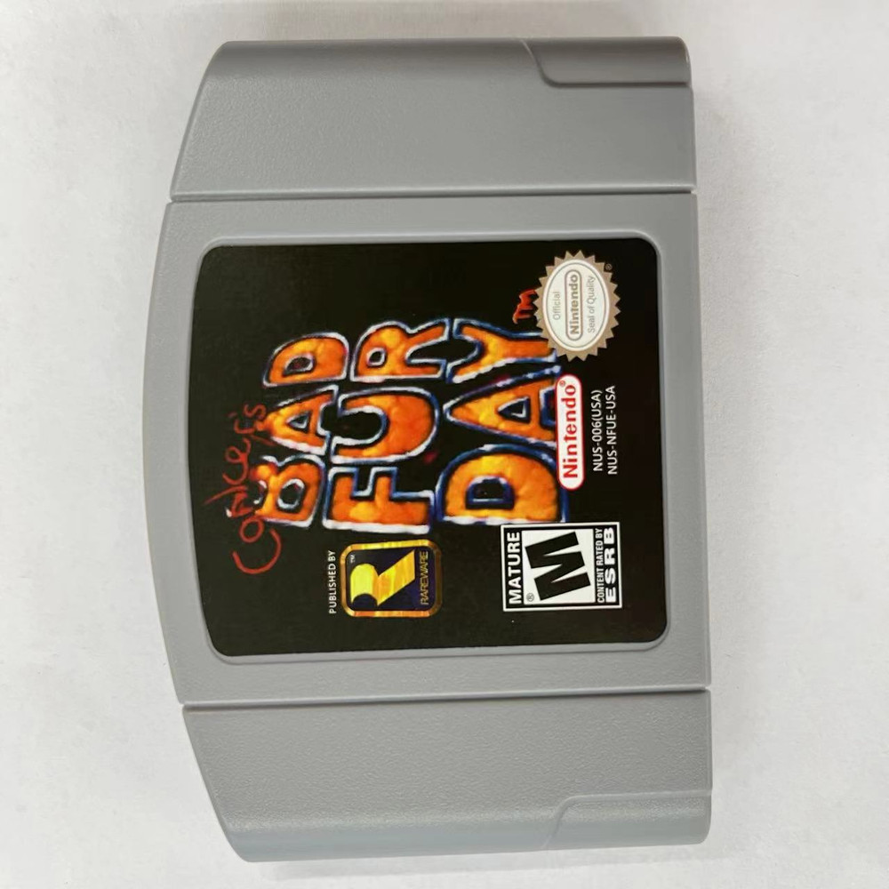 Vedio GamesConkers Bad Fur Day 64 N64 For Nintendo 64 us shipping