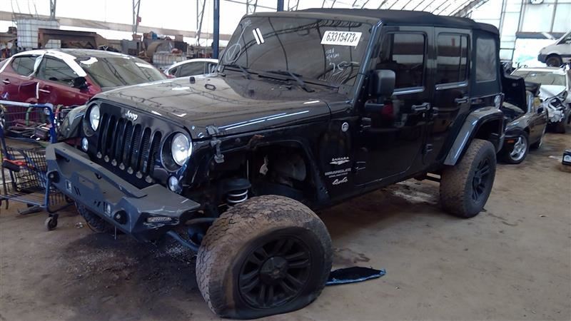 Passenger Right Side View Mirror Power Black Fits 14 WRANGLER 6197740
