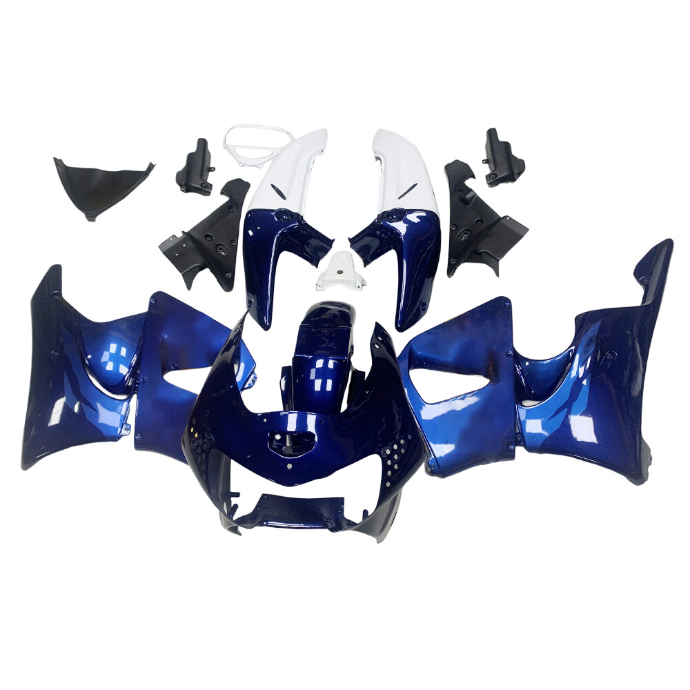 White Blue ABS Bike Bodywork For Honda CBR900RR CBR919RR 1998 1999 Cowl Fairings