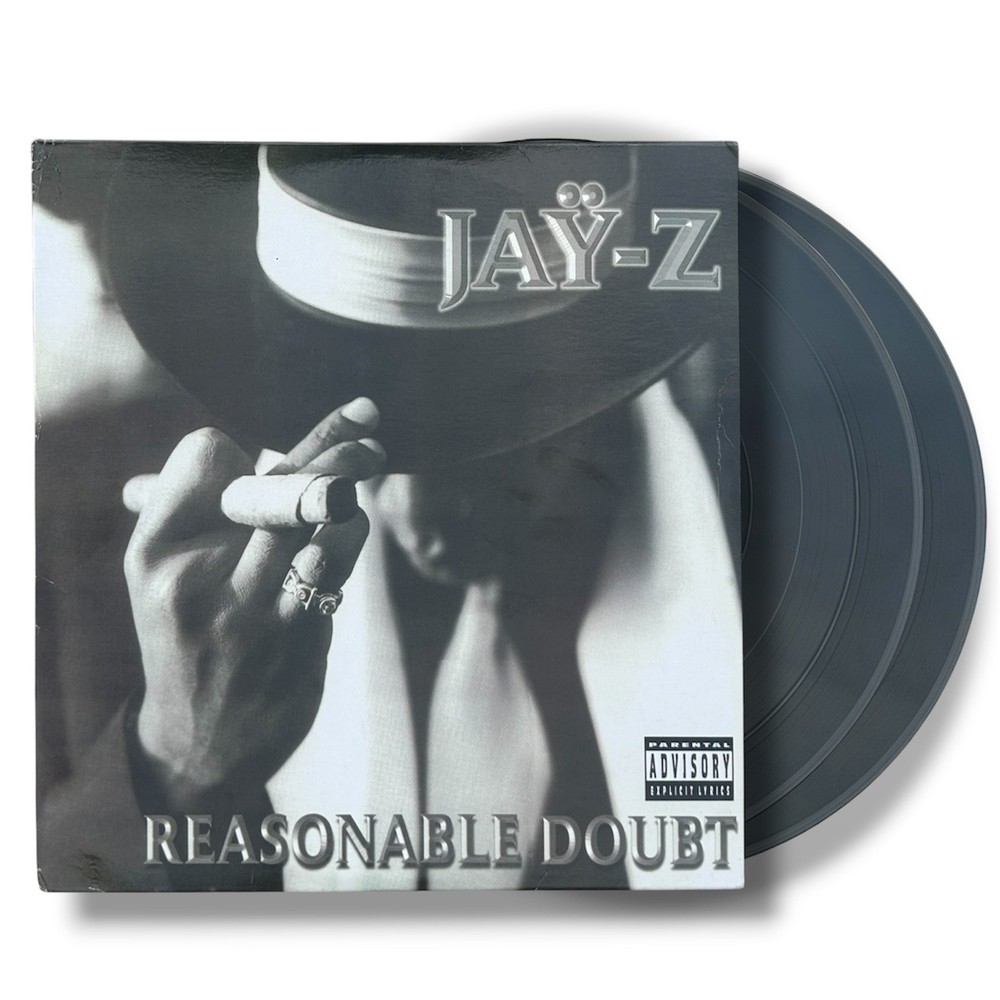 Jay-Z - Reasonable Doubt - 2 LP - EU Import Pressing VG/VG+ Rare Hip Hop Record