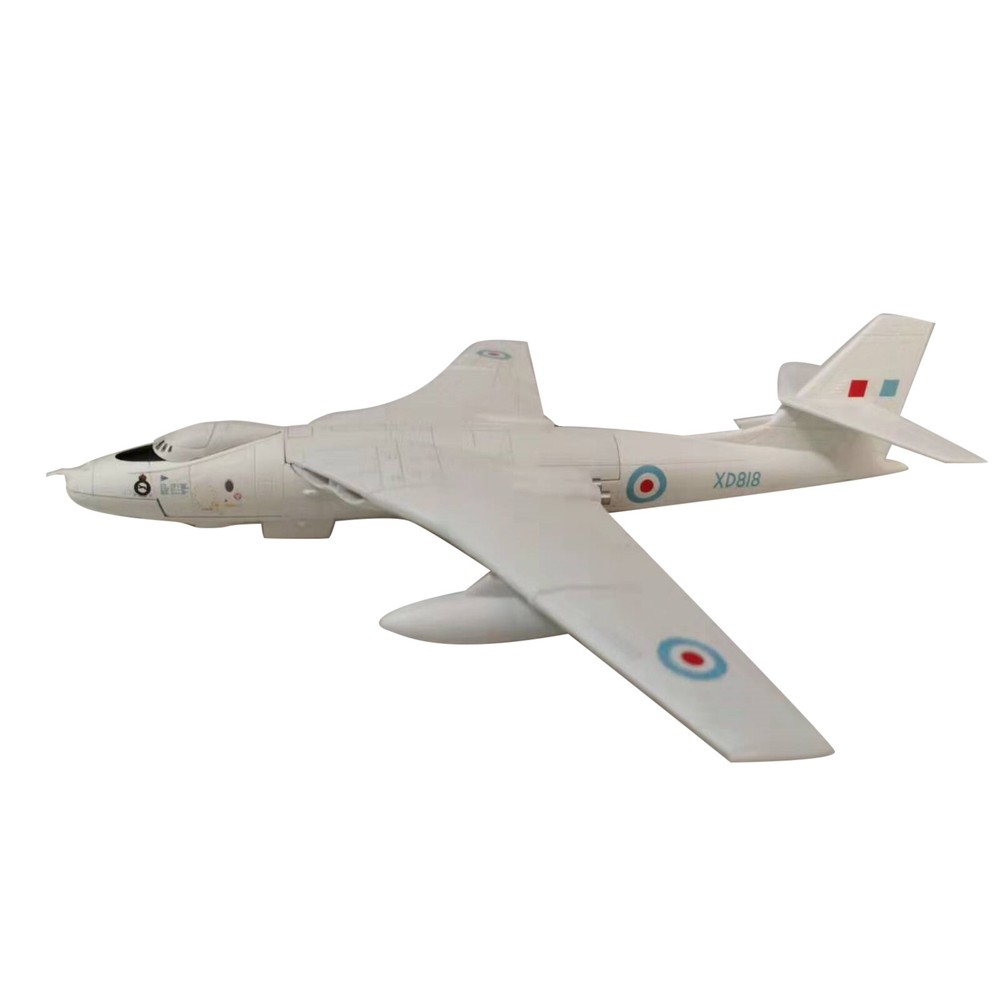 1/144 Diecast Alloy British Vickers Valiant Fighter Simulation Military Model