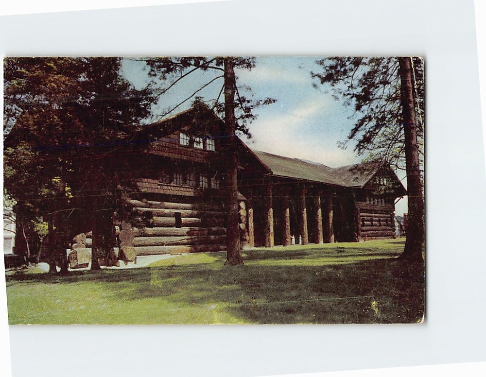 Postcard Forestry Building Portland Oregon USA North America