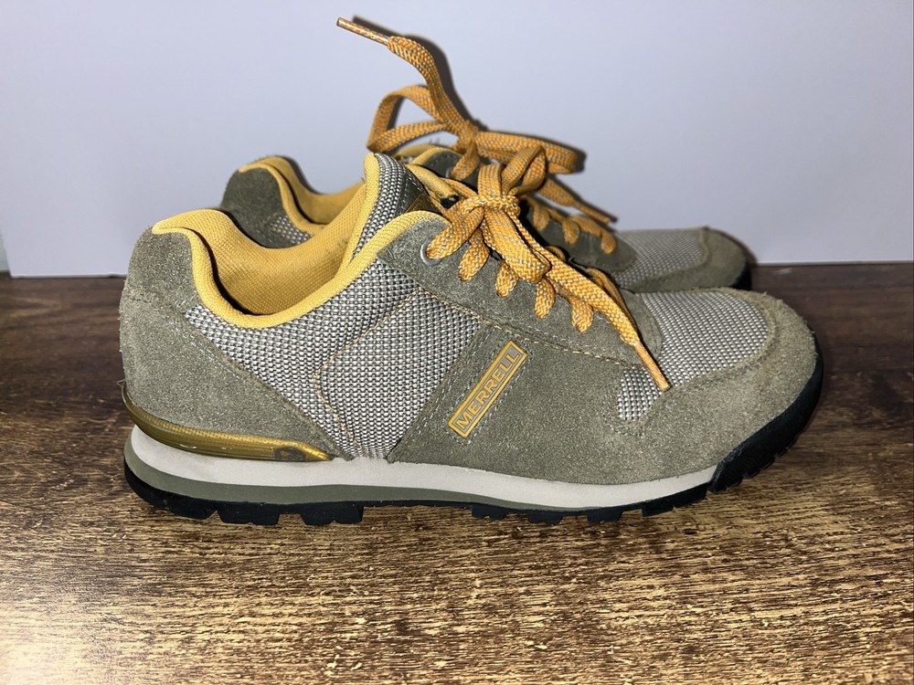 Merrell Solo Orgins Burnt Olive Womens Size 7.5 Running Hiking Shoes Sneakers