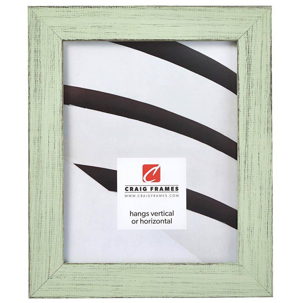 Jasper 9x12 Inch Picture Frame in Country Mint Julep Design