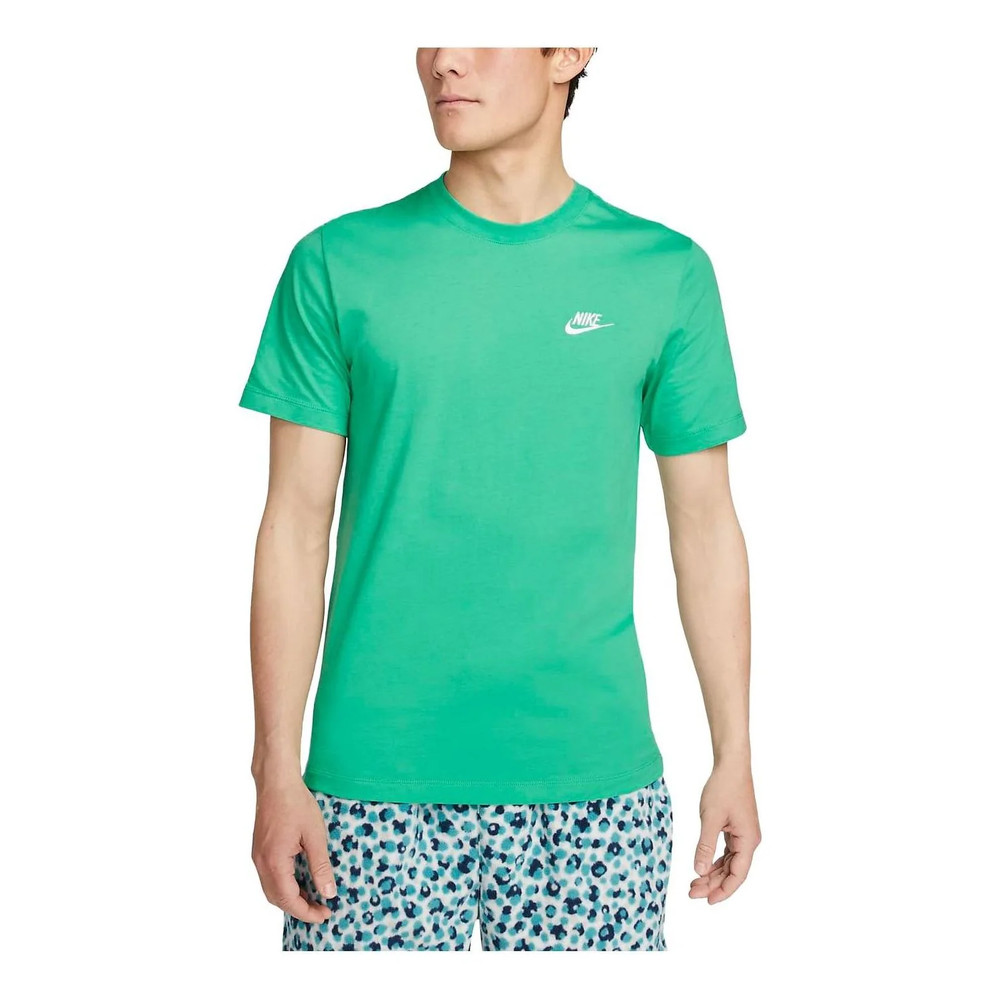 Nike Sportswear The Nike Tee Embroidered Futura Logo Shirt Stadium Green  Size M