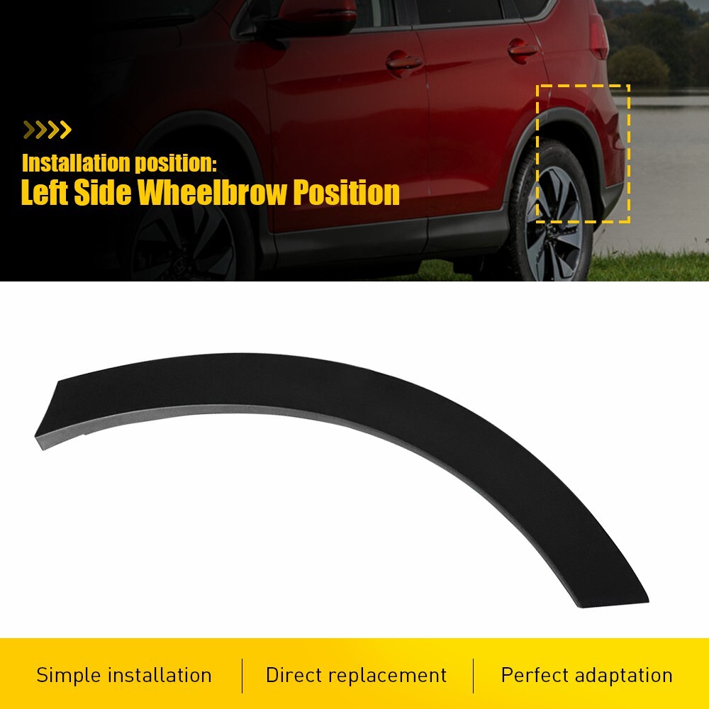 New Rear Left Driver Side Wheel Flare Molding Trim Fit Honda CR-V 2017-2022