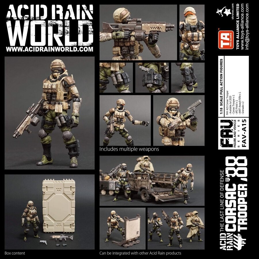 Acid Rain World FAV-A15 Corsac Trooper - 1/18 3.75