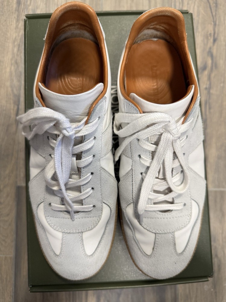 Beckett Simonon Men's German Army Trainer Size 7 All Leather
