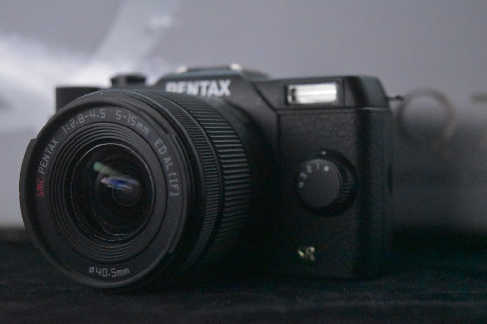 Pentax Q7 Black Digital Mirrorless camera with 5-15mm Lens [MINT SC 773] 5403