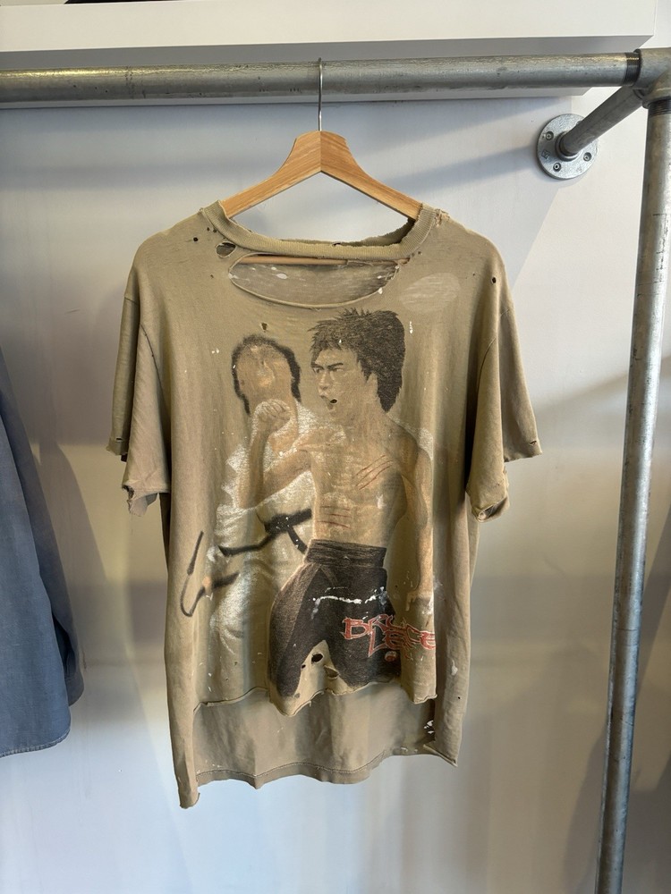 Distressed Bruce Lee Changes T-Shirt Men's size M/L
