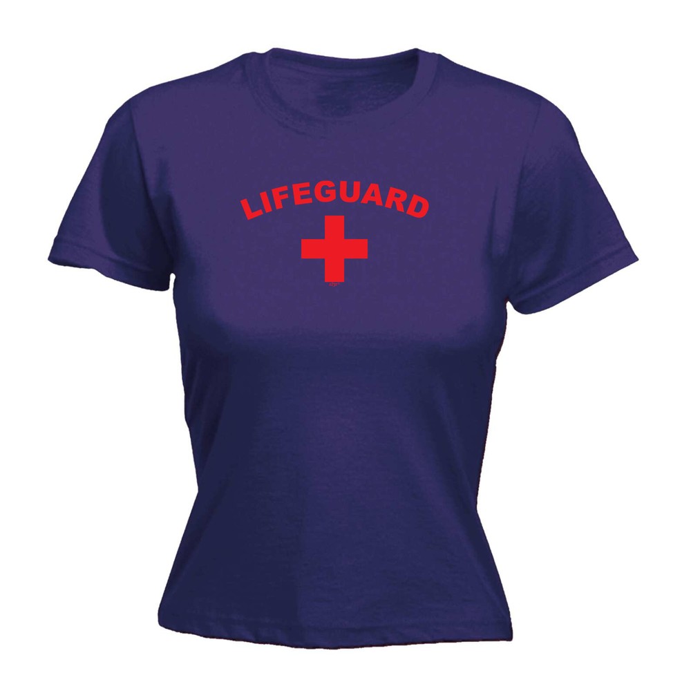 Lifeguard Red - Womens T Shirt Funny T-Shirt Novelty gift tshirt