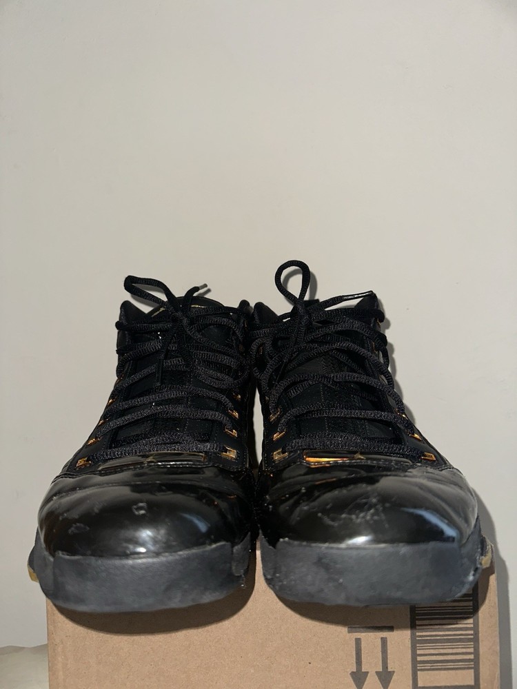 Air Jordan 19 OG SE Black Metallic Gold Mens Size 10.5