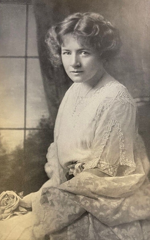 1911 Vintage Magazine Illustration Actress Frances Starr