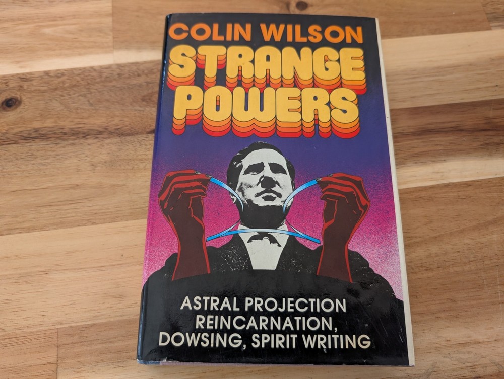 Strange Powers by Colin Wilson 1st Edition Hardcover with Dust Jacket Book