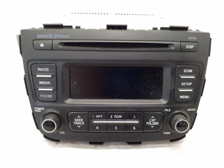 2014-2015 Kia Sorento AM FM CD Radio Receiver W/O Navigation W/O Telematics