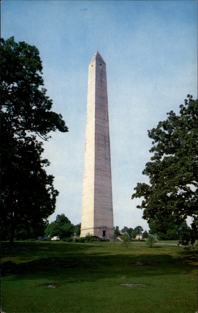 Jefferson Davis Monument Fairview Kentucky vintage postcard h620