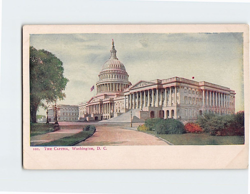 Postcard US Capitol Washington DC USA