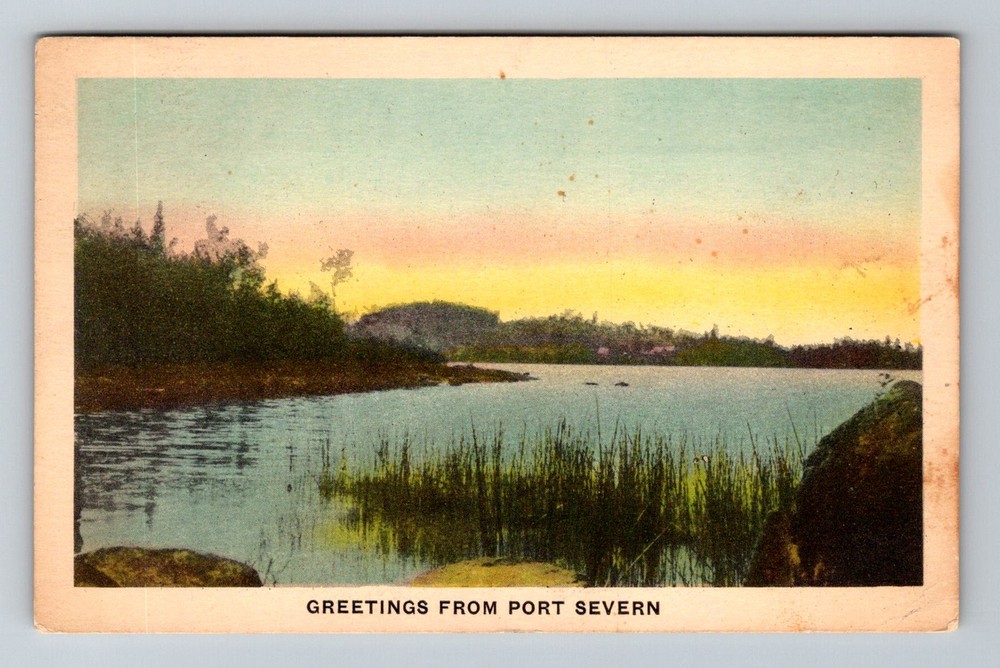 Canada- Severn Scenic Pond View Standard Souvenir Old Postal PC Vintage Postcard