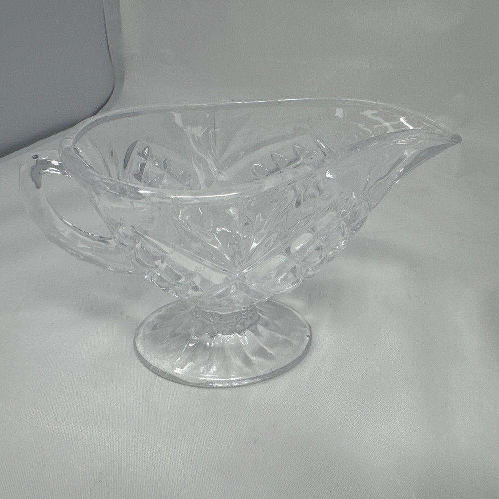 Godinger Shannon Dublin Crystal Gravy Boat Elegant Serving Piece  