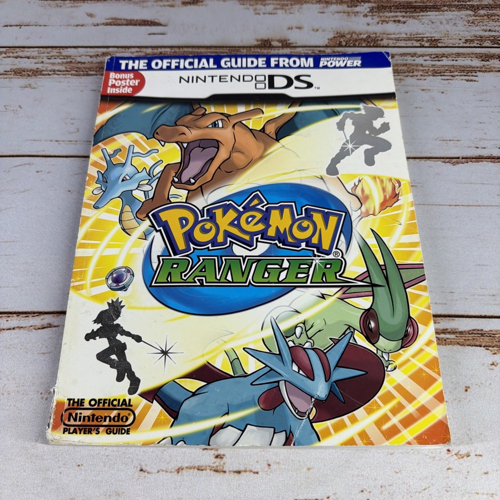 Pokemon Ranger Nintendo DS Official Nintendo Power Player Strategy Guide