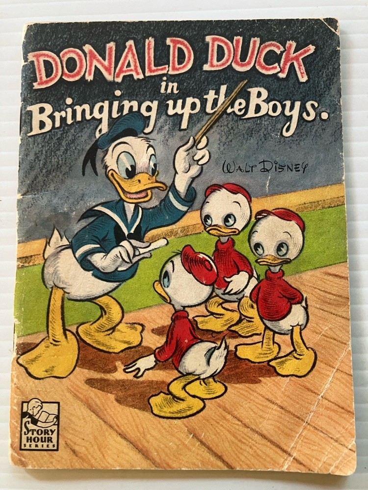DONALD DUCK IN BRINGING UP THE BOYS, Walt Disney Production, Softcover (1948)
