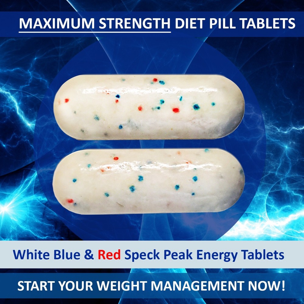 APEX TX5 Weight Loss Pills + Peak Energy Diet Pills 120 White/Blue/Red Tablets