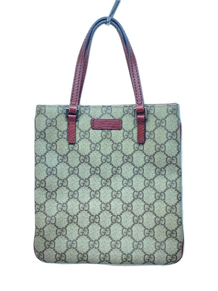 GUCCI All-Over Pattern Tote Bag BEG Japan Exclusive