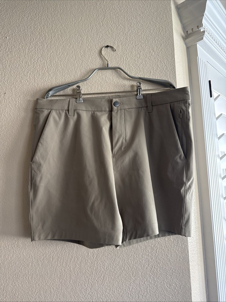 Lululemon Shorts Mens Casual 36 Khaki ABC Classic Fit 7