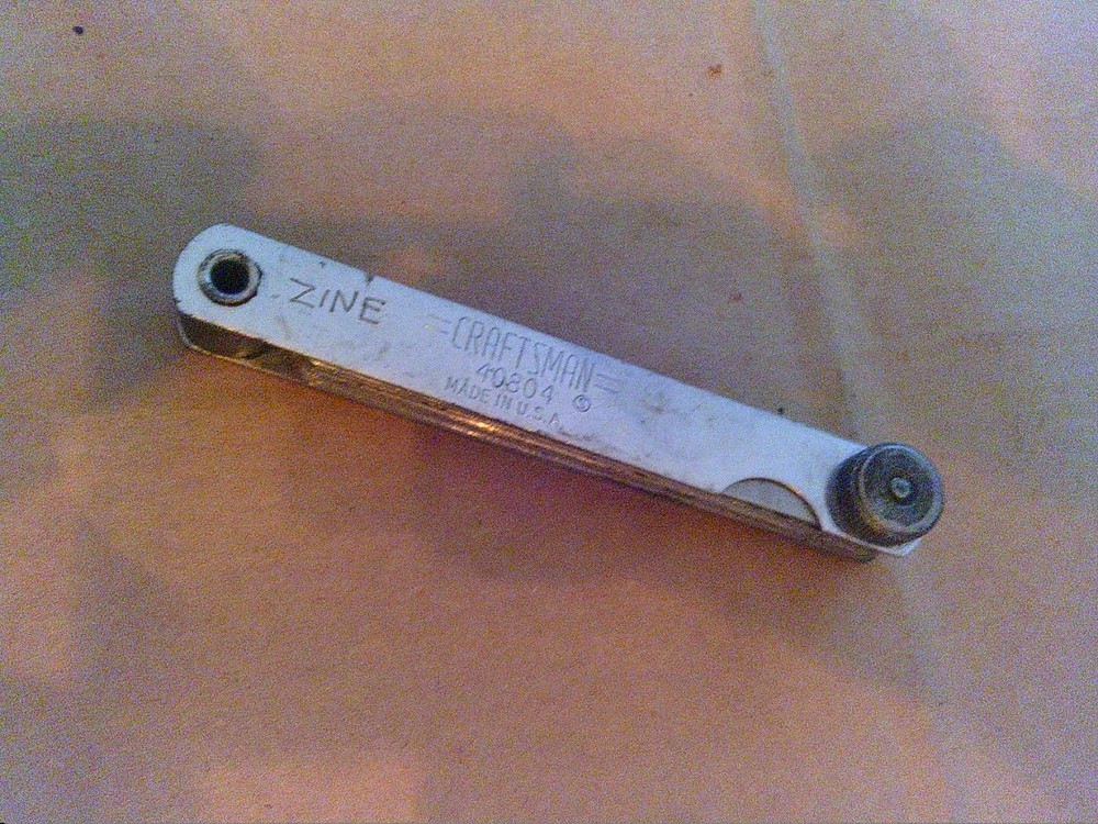 Craftsman Thickness Feeler Gage 40804