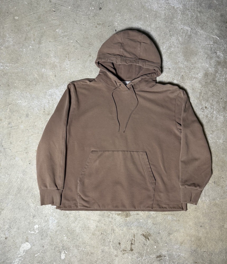 Athleta Retroplush II Hoodie Sweatshirt Brown Women’s Large