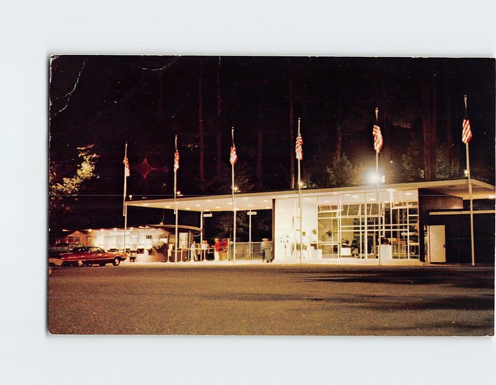 Postcard Tanglewood in the Berkshires Lenox Massachusetts USA