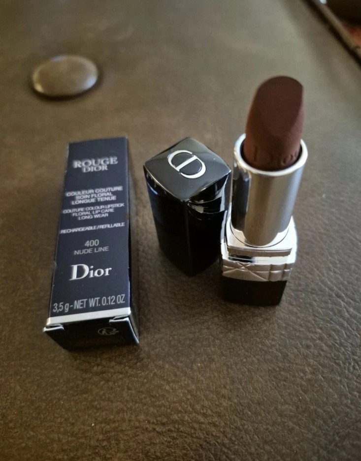 DIOR ROUGE COUTURE Velvet Nude Lipstick Luxury Matte Finish