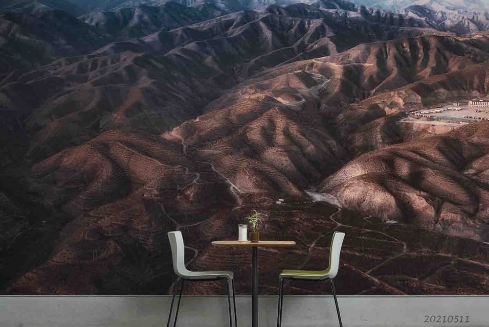 3D Mountains Landscape Wall Murals Wallpaper Murals Wall Sticker 2