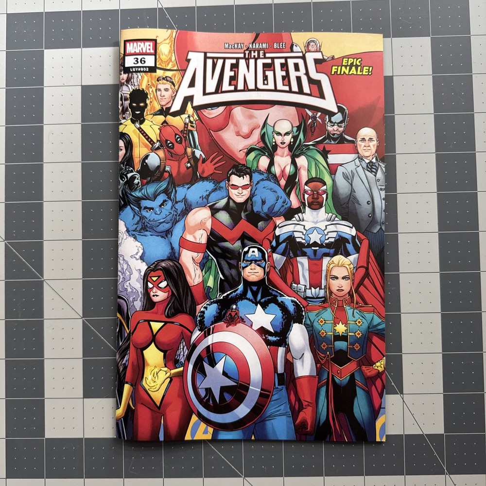 The Avengers #36 LGY#802 Marvel VF/NM 2026 Comics Book
