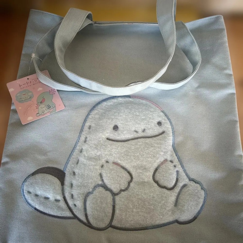 NEW Pokemon Center Original Little Daydream Wooper & Quagsire Tote Bag Japan F/S