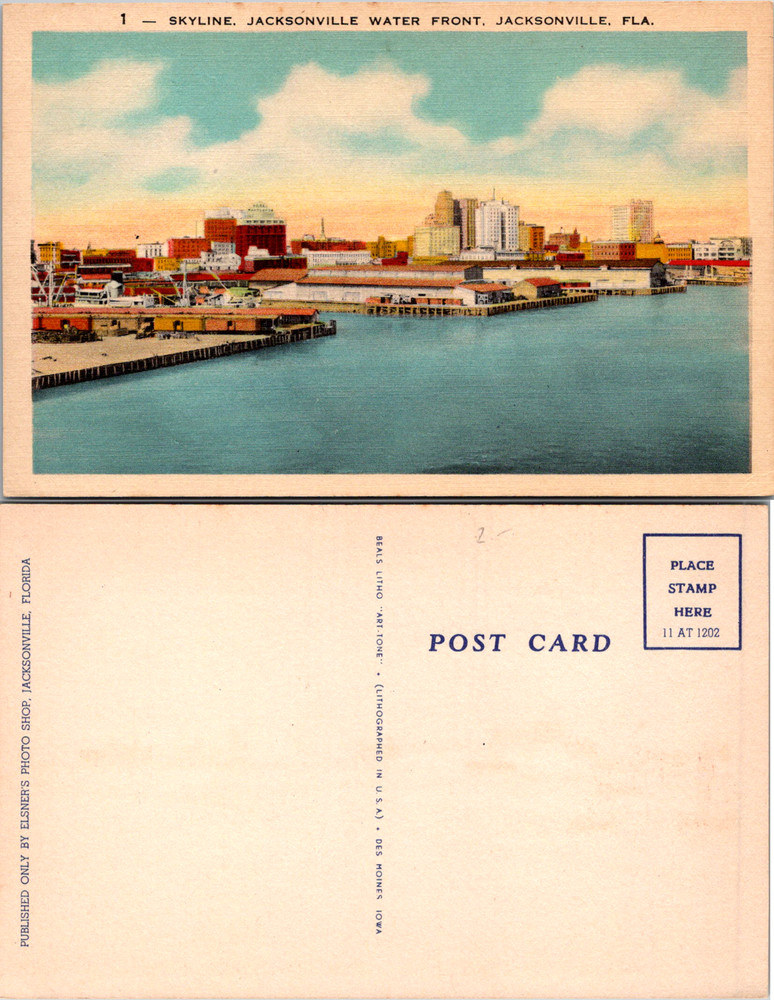 Old Vintage Postcard