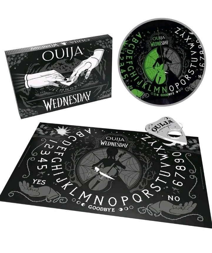 Horror • Paranormal • Netflix • WEDNESDAY • Ouija Board Game • Ships Free