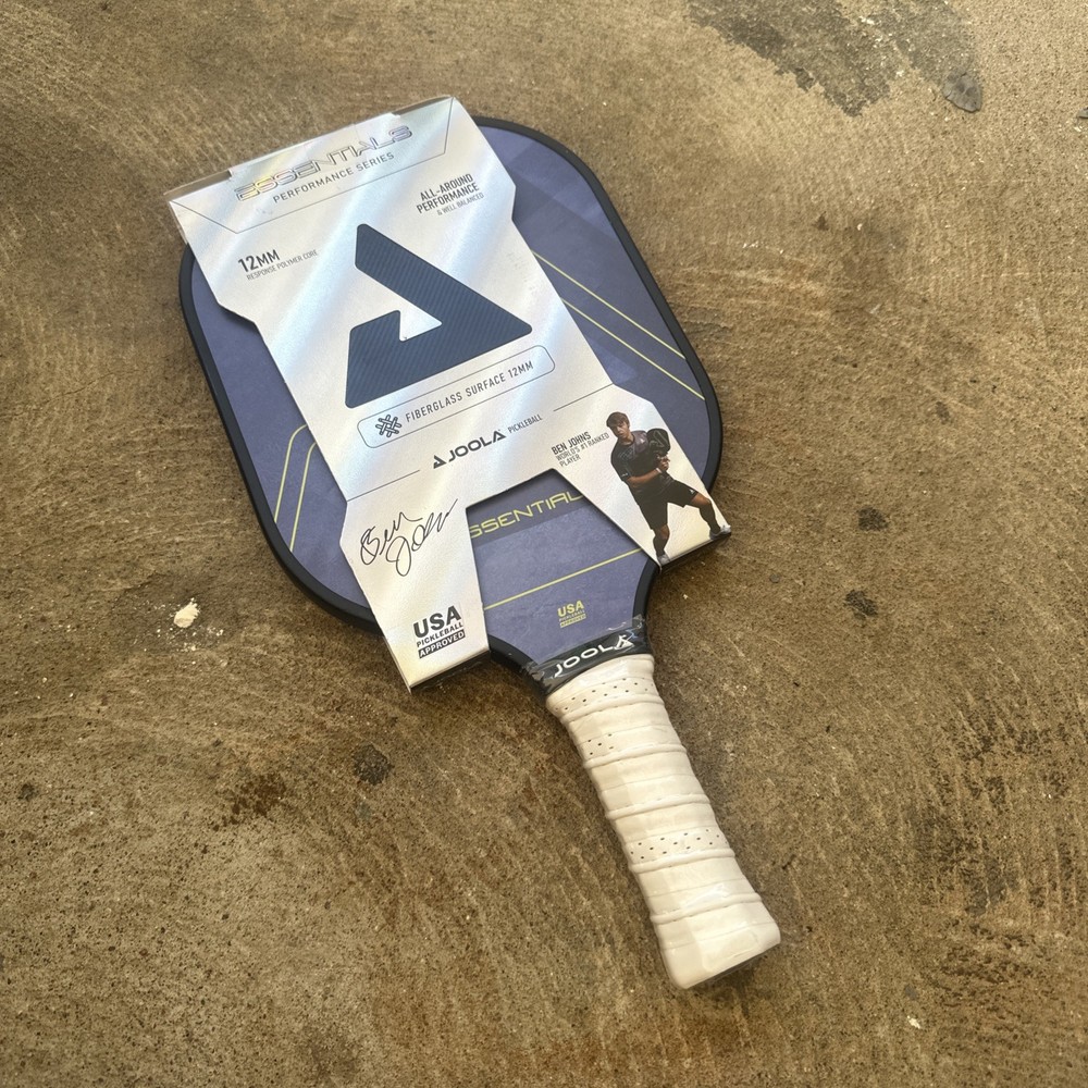 JOOLA Essentials Fiberglass Pickleball Paddles with Reinforced Surface for Enhanced Performance