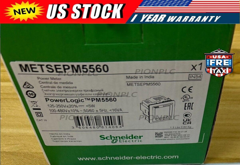 SCHNEIDER ELECTRIC PowerLogic Power Meter METSEPM5560